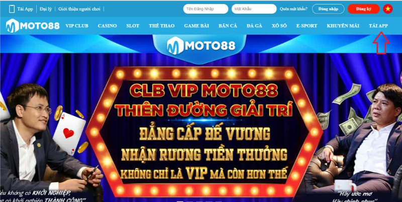 Trang chủ 37 Nhà cái Moto88